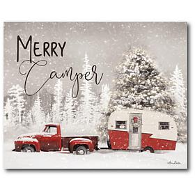Courtside Market Merry Camper 20x24 Canvas Wall Art