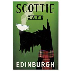 Courtside Market Scottie Cafe 18x26 Gallery-Wrapped Canvas