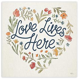 Courtside Market Spiced Petals VII 24x24 Canvas Wall Art