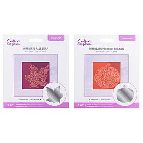 Crafter's Companion 3-in-1 Intricate Fall Die Set