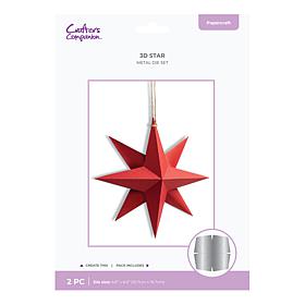 Crafter's Companion 3D Christmas Star Dies