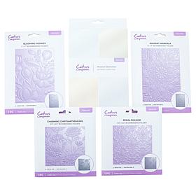 Crafter's Companion 3D Embossing Folders & Card Pad