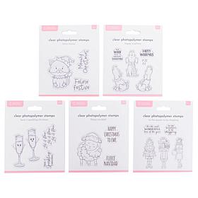 Crafter's Companion Christmas Stamps