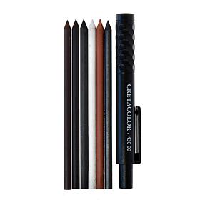 Cretacolor Lead Holder and Artist Leads Set of 6