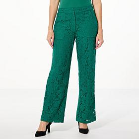 Curations x Amy Morrison Lined Lace Pant with Pockets