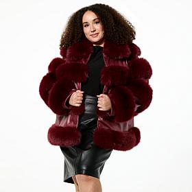 Curations x Debbie Denmon Faux Fur Jacket