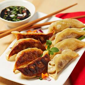 Curtis Stone 100-count Veggie & Chicken Potstickers