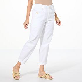 Democracy Skyrise Pull-On Barrel Leg Pant