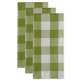 Design Imports Buffalo Check Kitchen Towels 3-pack