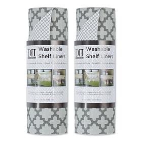 Design Imports Lattice Shelf Liners 2-pack