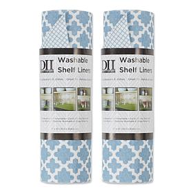 Design Imports Lattice Shelf Liners 2-pack