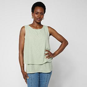 DG2 by Diane Gilman Everyday Jersey Hotfix Easy Tank