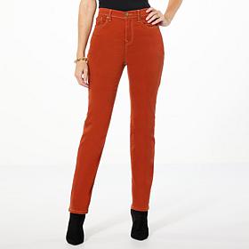 DG2 by Diane Gilman Lux Touch Stretch Denim Straight-Leg Jean