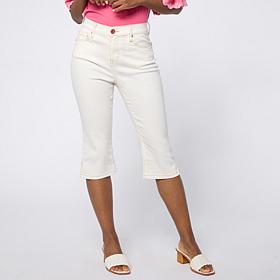 DG2 by Diane Gilman New Classic Stretch 5-Pocket Pedal Pusher Jean