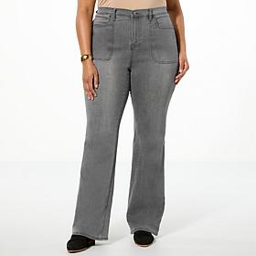 DG2 by Diane Gilman New Classic Stretch Patch Pocket Bootcut Jean