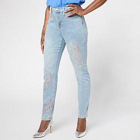 DG2 by Diane Gilman New Classic Stretch Sequin Skinny Jean
