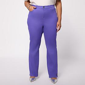 DG2 by Diane Gilman Virtual Stretch 5-Pocket Baby Bootcut Jean 