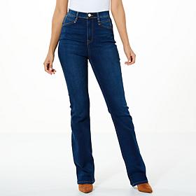 DG2 by Diane Gilman Virtual Stretch Denim Novelty Pocket Bootcut Jean