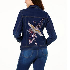 DG2 From the Vault Virtual Stretch Embroidered Denim Jacket
