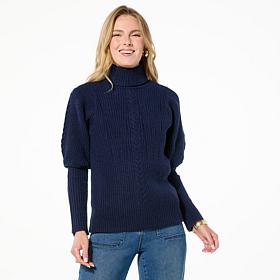 DG2 Reversible Puff Sleeve Sweater