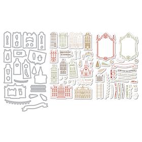 Diamond Press BM Stamp Die Christmas Avenue Kit