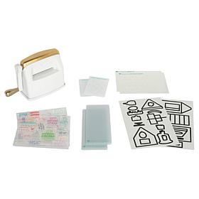 Diamond Press Gold Bitty Marquise Die-Cutting Machine Kit - Auto-Ship®