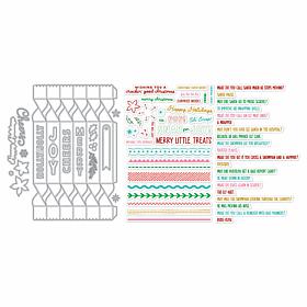 Diamond Press Holiday Party Crackers Stamp & Die Kit