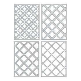 Diamond Press Plaids Dies Kit 