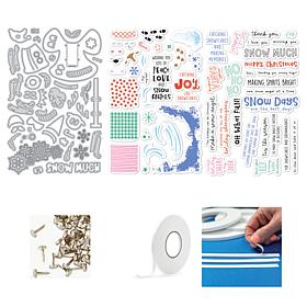 Diamond Press Snow Angel Stamp & Die Kit 