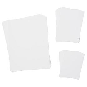 Diamond Press Stamping Paper Pack in 3 Sizes- 20 Sheets Each; 60 Total