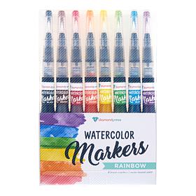 Diamond Press Watercolor Markers Set of 8