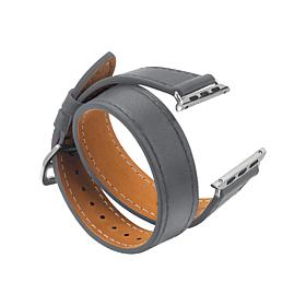 Digital Basics Double Wrap Leather Band for 38mm/40mm Apple Watch 