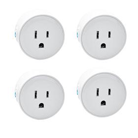 Digital Gadgets 4-pack Mini Wi-Fi Smart Plugs