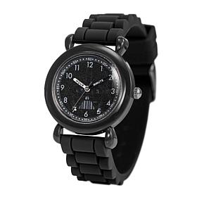 Disney Star Wars Kids' Darth Vader Black Plastic Watch