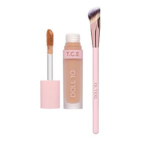 Doll 10 T.C.E. Super Coverage Concealer with Brush