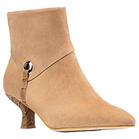 Donald Pliner Cindia Leather or Suede Ankle Bootie