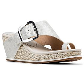 Donald Pliner Gyer Buckle Wedge Sandal