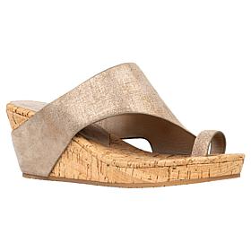 Donald Pliner Gyer Toe-Loop Wedge Sandal