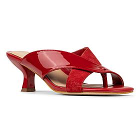 Donald Pliner Kaysha Leather Toe Loop Sandal