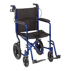 Drive Medical Lightweight Expedition Aluminum Transport Chair