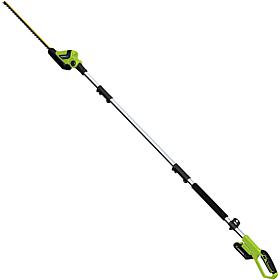 Earthwise 20Volt 20" Cordless Electric Pole Hedge Trimmer 2.0AhBattery