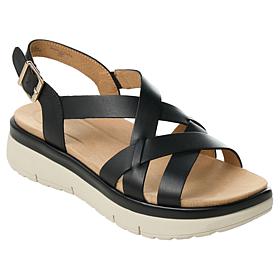 easy spirit Indie Leather Platform Sandal