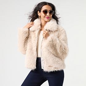 Elle Get the Look Fluffy Jacket
