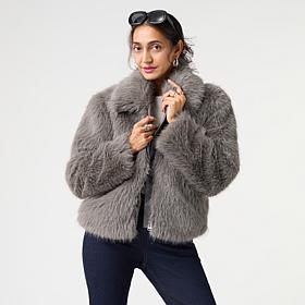Elle Get the Look Fluffy Jacket