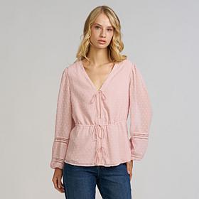 Elle Get the Look Lace Detailed Blouse