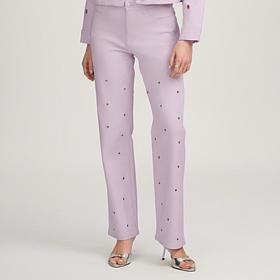 Elle Live Get the Look Grommet Detail Jean