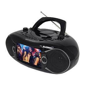 Emerson 7" LCD Wireless Stereo Boombox w/TV, CD/DVD, & AM/FM