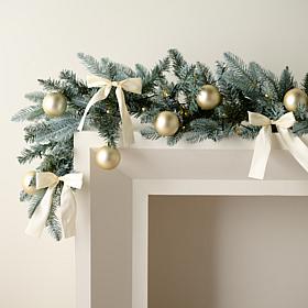 Emryn House 6' Pre-Decorated Illuminated Garland