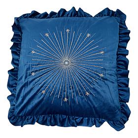 Emryn House Embroidered Decorative Pillow