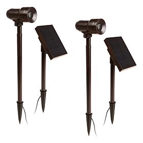 Eveready 2-Piece Solar Smart Focus Spotlights
